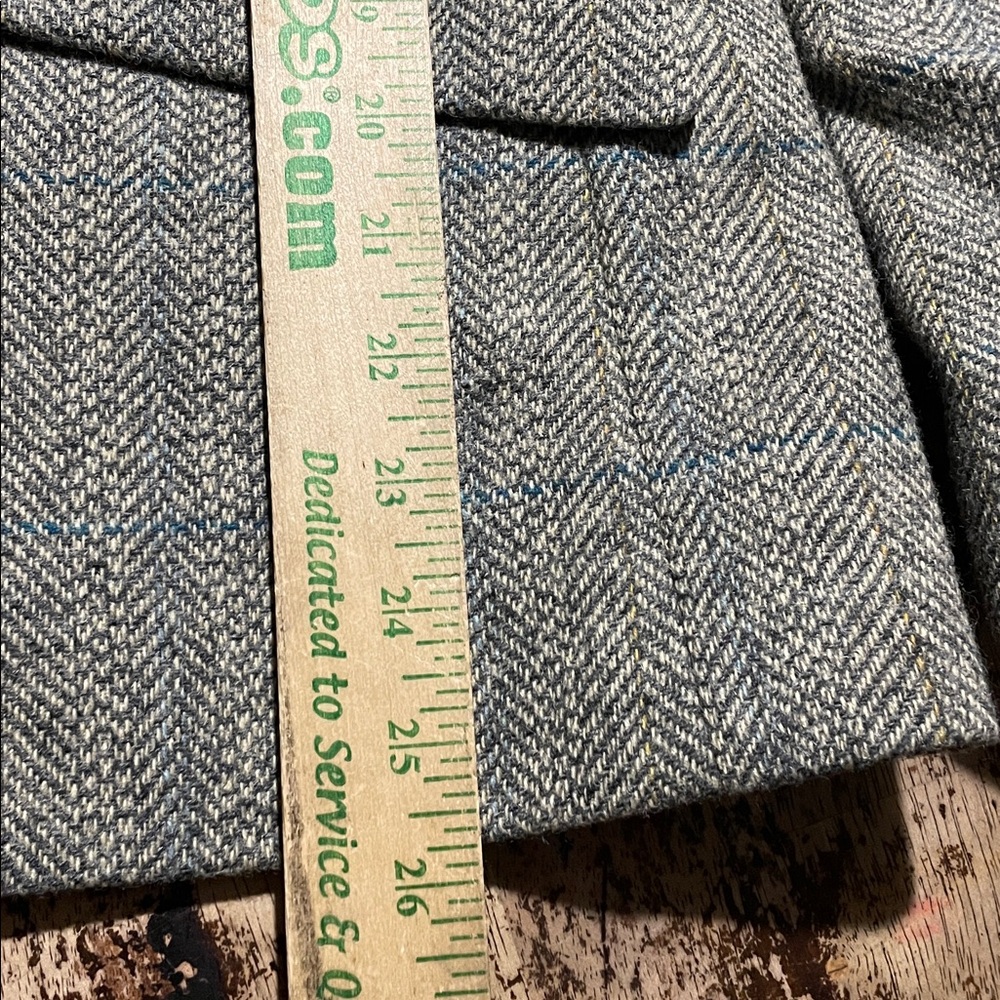 Vtg Ralph Lauren Equestrian Shetland Wool‎ Zip Jacket Pea Coat Women's Size 10 - Picture 9 of 9